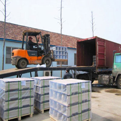 排水溝交貨運輸現場