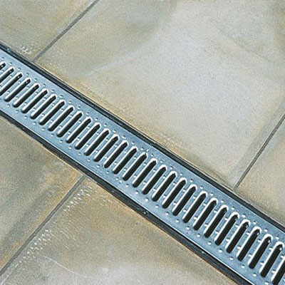 室內線性排水溝配不銹鋼防滑地溝蓋板