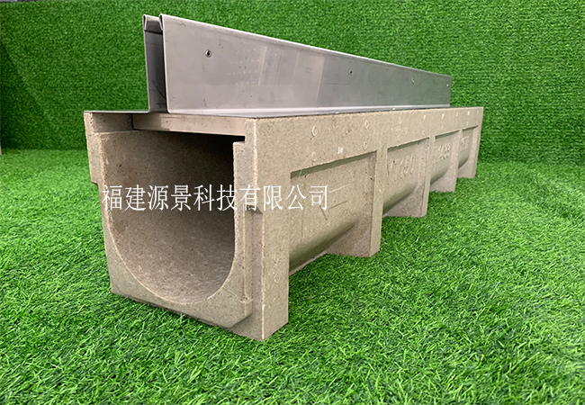 排水系統的標配組合-樹脂排水溝和不銹鋼蓋板